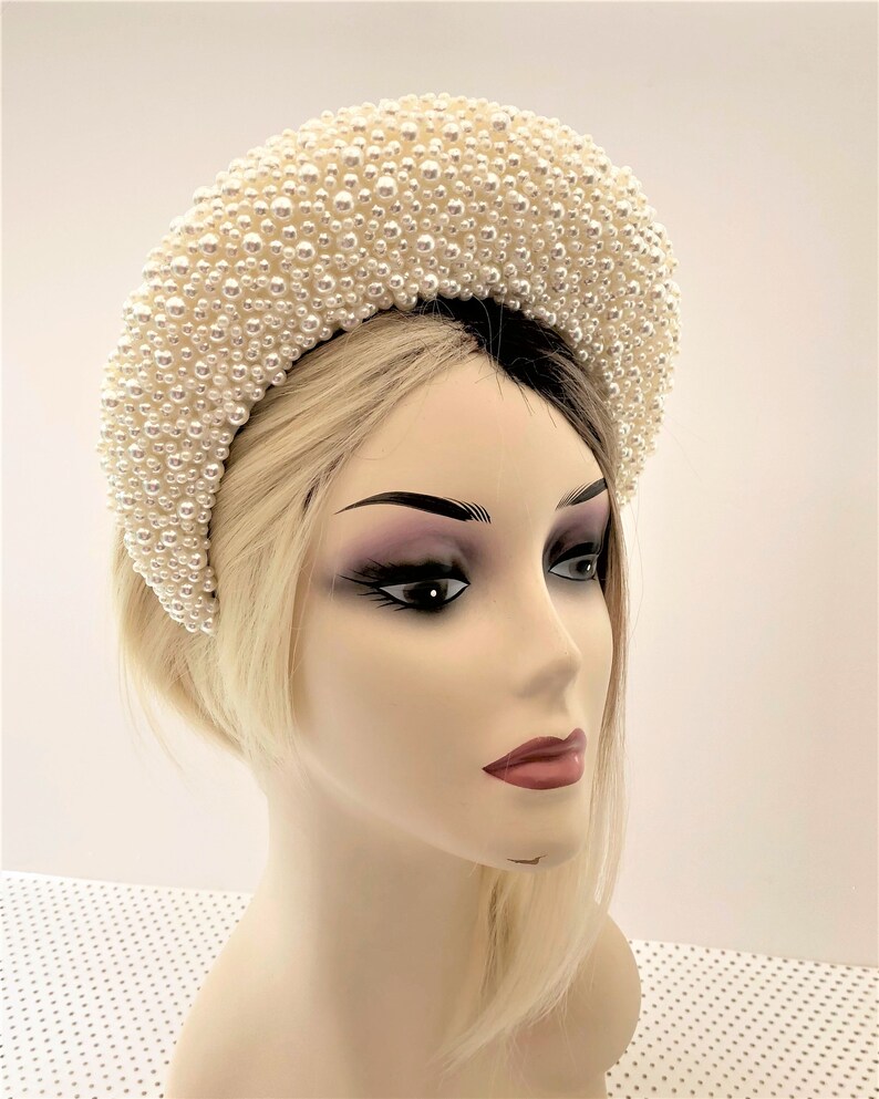 pearl encrusted headband