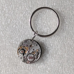 Watch Movement  Steampunk   Clockwork Keychain , Steampunk   Keychain , Clockwork Keychain #2