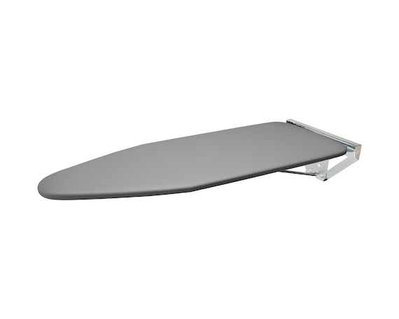 Eleganz: Silver Wandmontage Platzsparende müheloses stilvolle Bügelbrett Pro Bügeln, Fold für Down die Lösung Compact