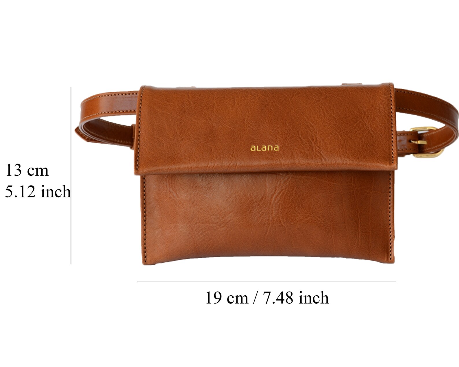 ELLE Sac de ceinture en cuir pour femme sac de hanche | Etsy