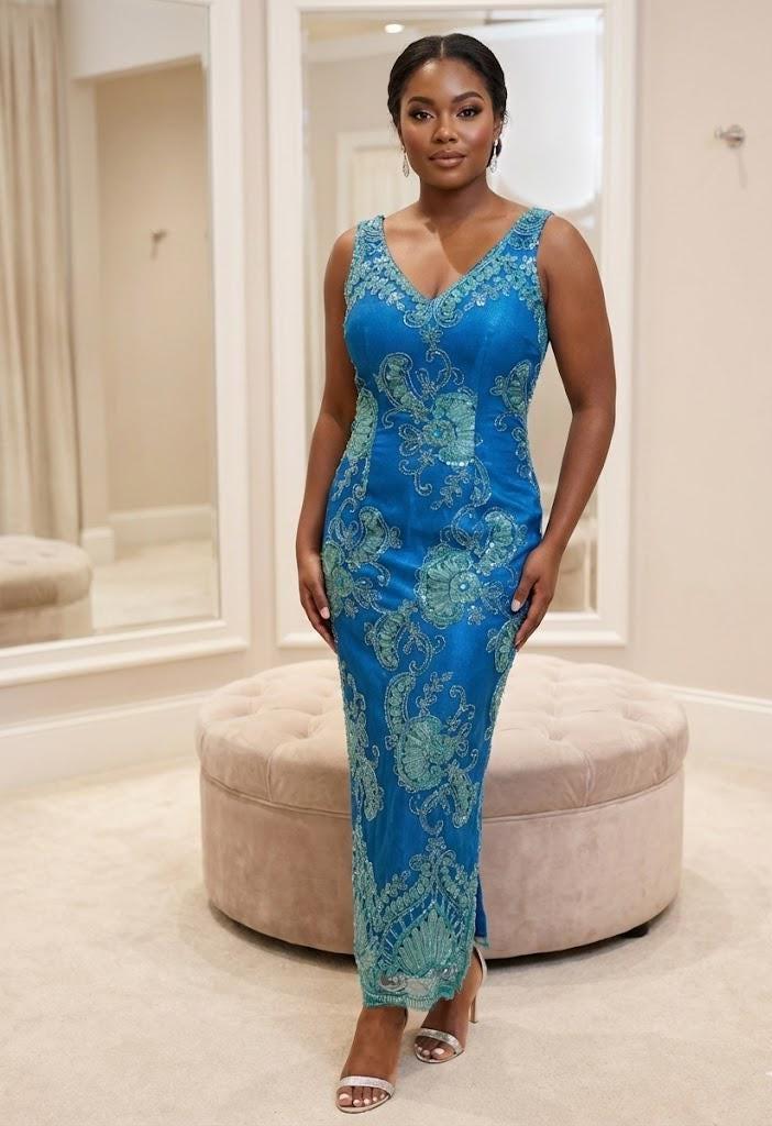 Turquoise Wedding Guest Dress - Etsy Canada