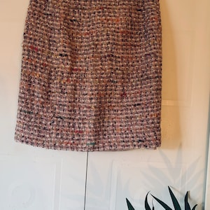 Tweed skirt, vintage skirt, women’s tweed skirt,