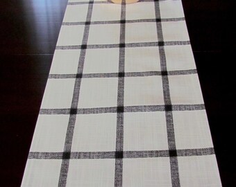 TAN TABLE RUNNER Plaid Buffalo Check Tan Table Runners Christmas Decorative Wedding Holidays Table Runner Home decor 48 60 72 84 96
