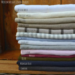 Fabric Samples, House of Baltic Linen Linen Swatches, Choose Up To 4 Colours