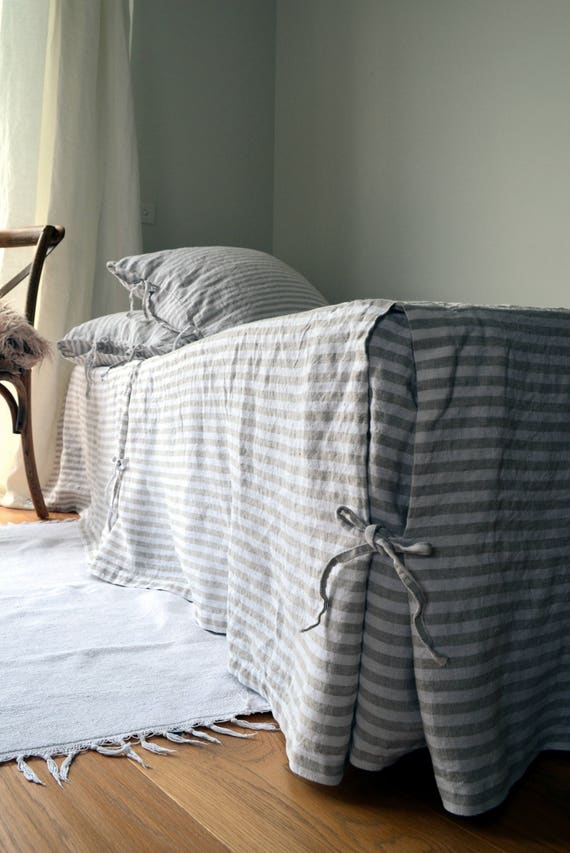 Trufa rústica de peso pesado ropa de cama natural Bed | Etsy México