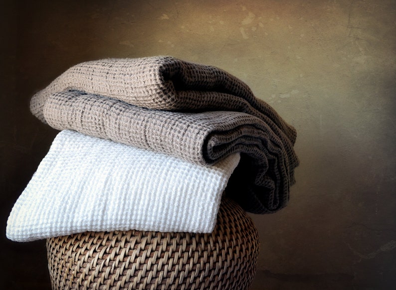 Linen Bath Sheet. Natural Linen Bath Towel/ Spa Towel/ Beach Etsy