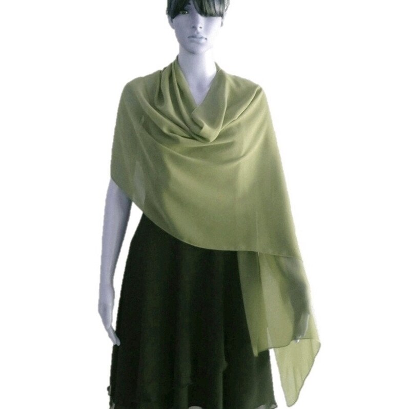 soft chiffon shawl