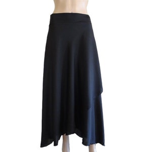 Black Maxi Skirt. Black Long Skirt