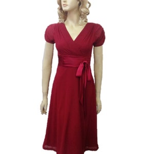 Dress With Sleeves. Bridesmaid Dress
