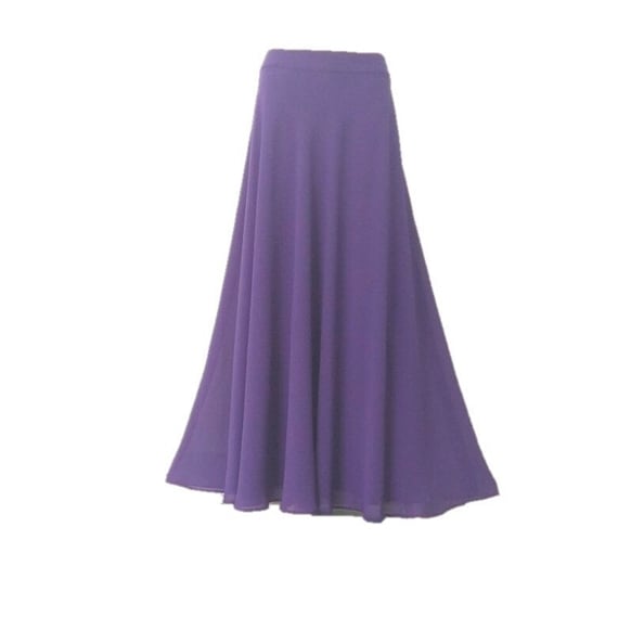 Royal Purple Maxi Skirt. Royal Purple Bridesmaid Skirt. Long | Etsy