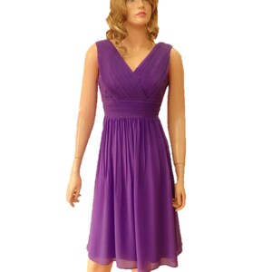 Bridesmaid Dress. Floral Lavender Dress. Evening Dress.