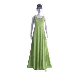 Light Olive Green Prom Dress. Light Olive Green Long Bridesmaid Dress. Chiffon Maxi Dress