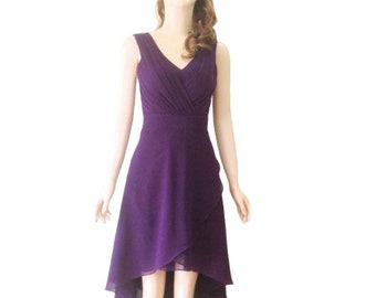 strapless open back dress Elegant Chiffon V-Neckline Long Sleeve Wedding Guest Dress main image 0
