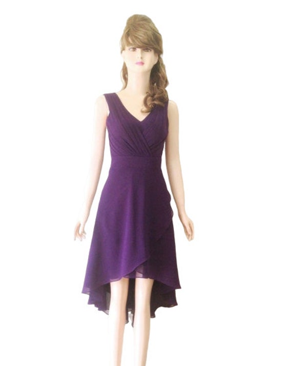 Chiffon knee length dresses online