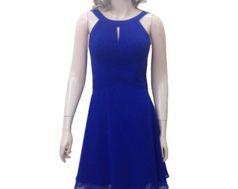 Evening Dress. Bridesmaid Dress. Royal Blue Dress