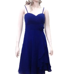 Blue Bridesmaid Dress. Evening Dress