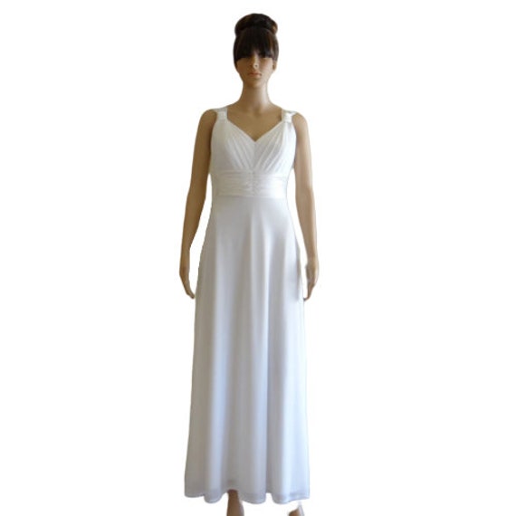 open lace back dress Cole White Polka Mesh Prom Dress - US 0 main image 0