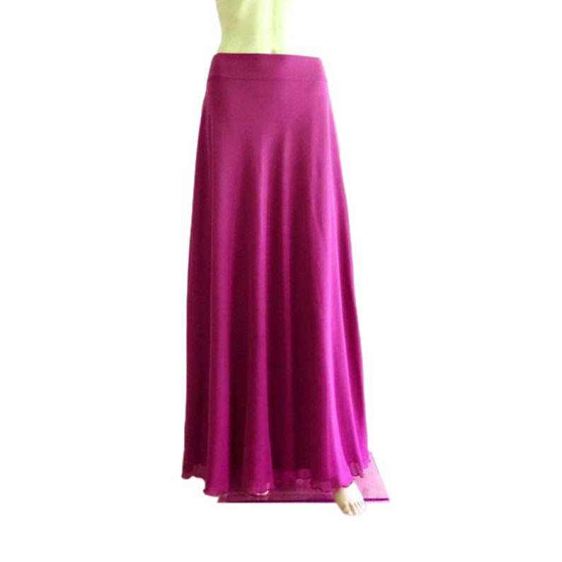 light purple maxi skirt