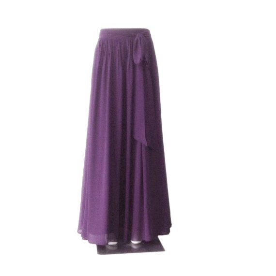 Purple Black Silky Formal Long Maxi Skirt | Maxi Skirts | Artizara –  ARTIZARA.COM