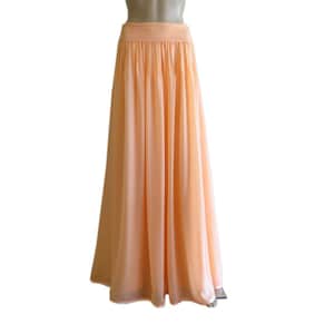 【THE MOZZ】Olsen Peach Long Slit Skirt THE MOZZ】Olsen Peach Long Slit Skirt (THE MOZZ/スカート