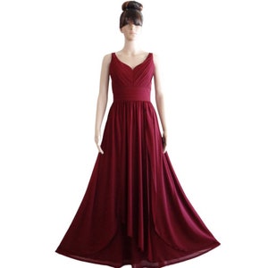Burgundy Prom Dress. Burgundy Maxi Dress