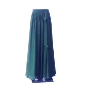Peacock Maxi Skirt. Peacock Bridesmaid. Skirt Long Evening Skirt. Chiffon Floor Length Skirt.