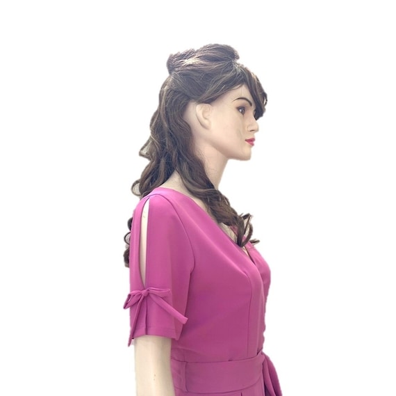 Light Magenta Bridesmaid Dress. Light 