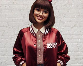 Resist Baseball Jacket