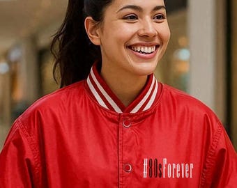 Decades Forever Nylon Baseball Jacket