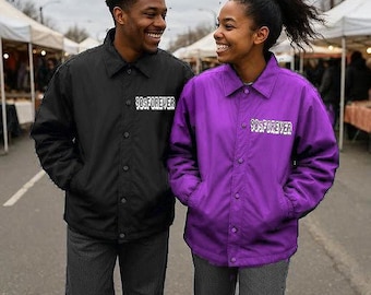 Decades Forever Nylon Coach Jacket