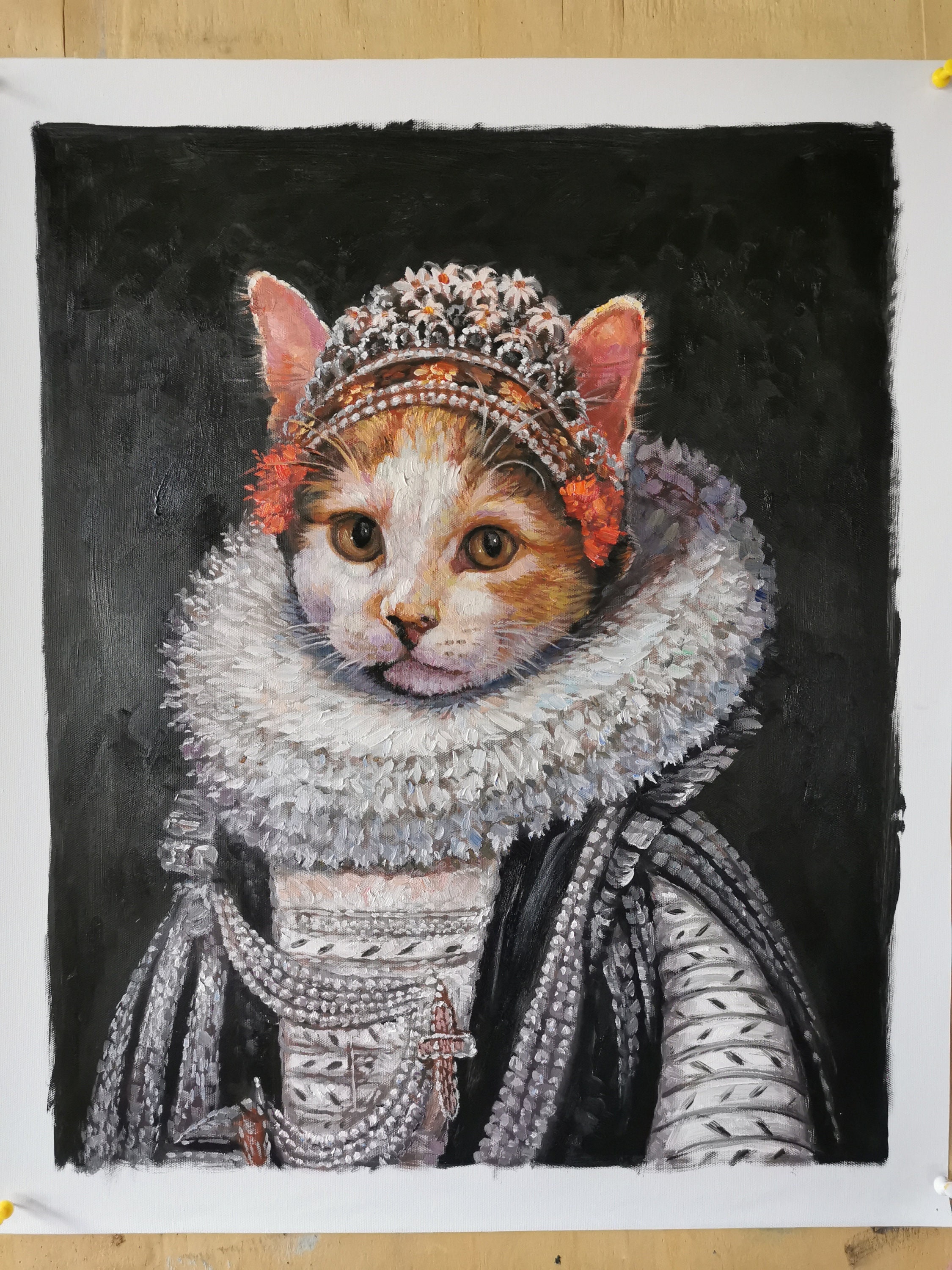 Turkish Hand Painted Cat - Etsy Turkish Hand Painted Cat - Etsy