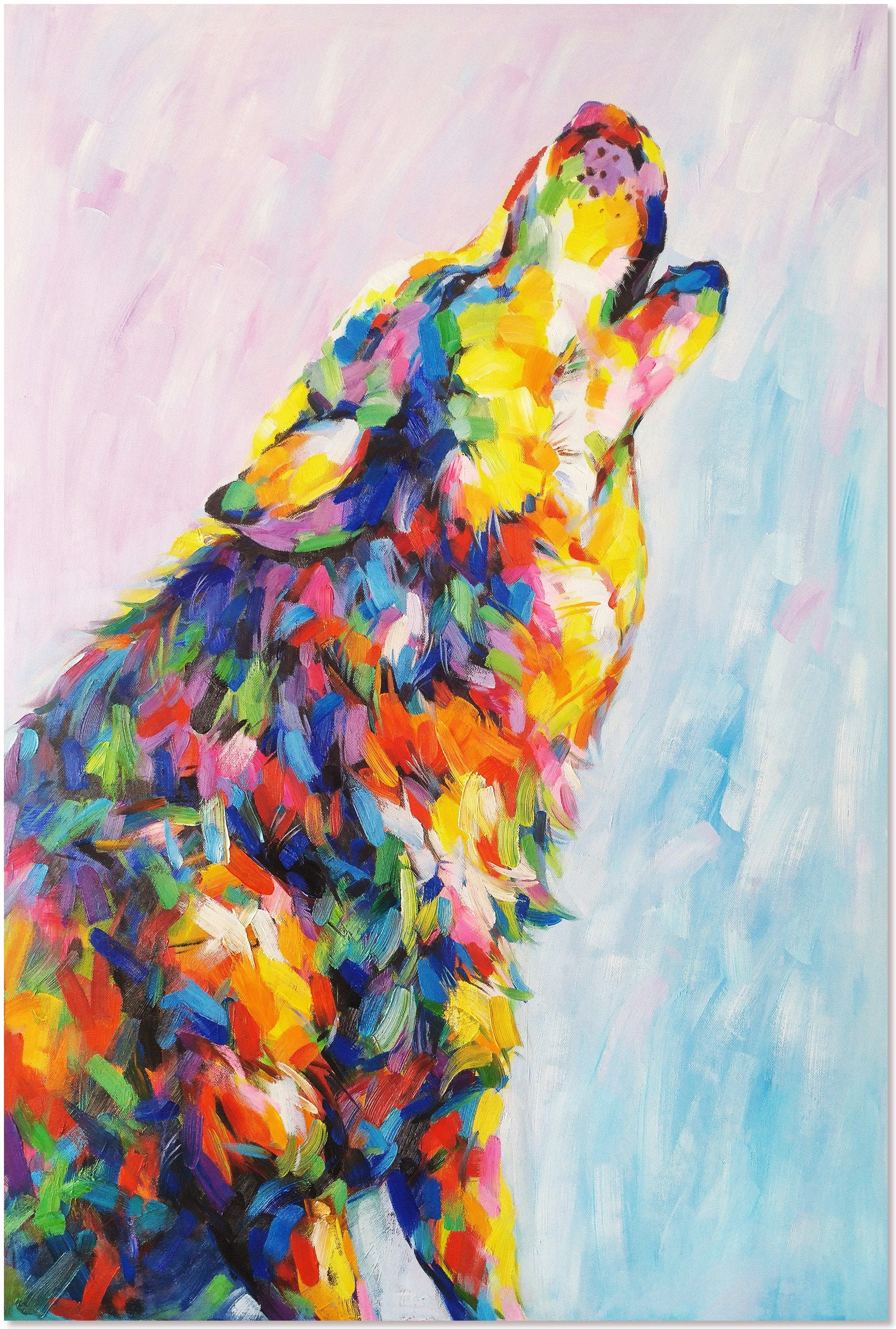 Wolf Watercolor Project Kit– Let's Make Art
