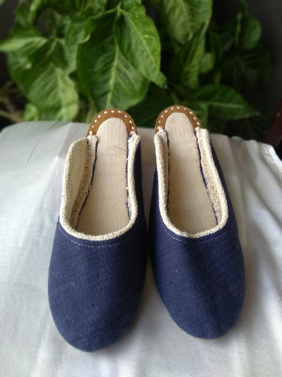 cotton slip on shoes