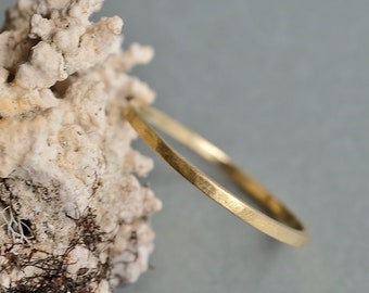 hammered gold ring 14k, Thin 14k ring, textured Gold ring, everyday gold ring, hammered ring for men, Unisex gold ring, 14k stackable ring
