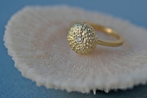 Nature Inspired Diamond Engagement Ring IGI Certificate Lab Grown Diam –  PENFINE