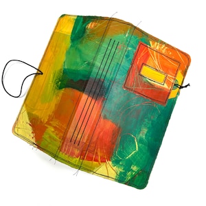 Handmade Art Journal, Distressed Junk Journal, Traveler&#39;s Notebook, Diary, Sketchbook, Creative Journal, Gift for Artists