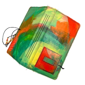 Handmade Art Journal, Distressed Junk Journal, Traveler&#39;s Notebook, Diary, Sketchbook, Creative Journal, Gift for Artists