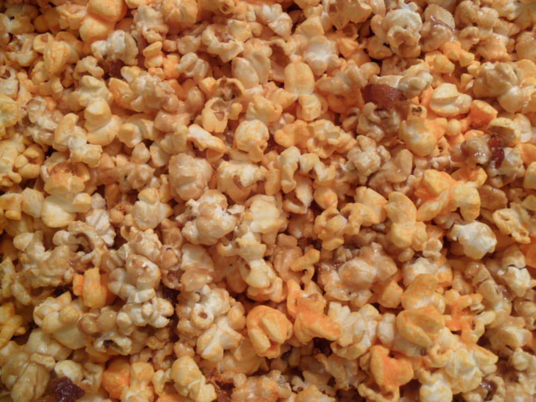 BACON CARAMEL & CHEDDAR Cheese Popcorn Mix 1 Lb Etsy Australia