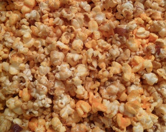 BACON CARAMEL & CHEDDAR Cheese Popcorn Mix!!! (1 lb)