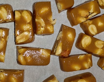 CARAMELS Homemade Candy w/ Dry Roasted Peanuts!!!