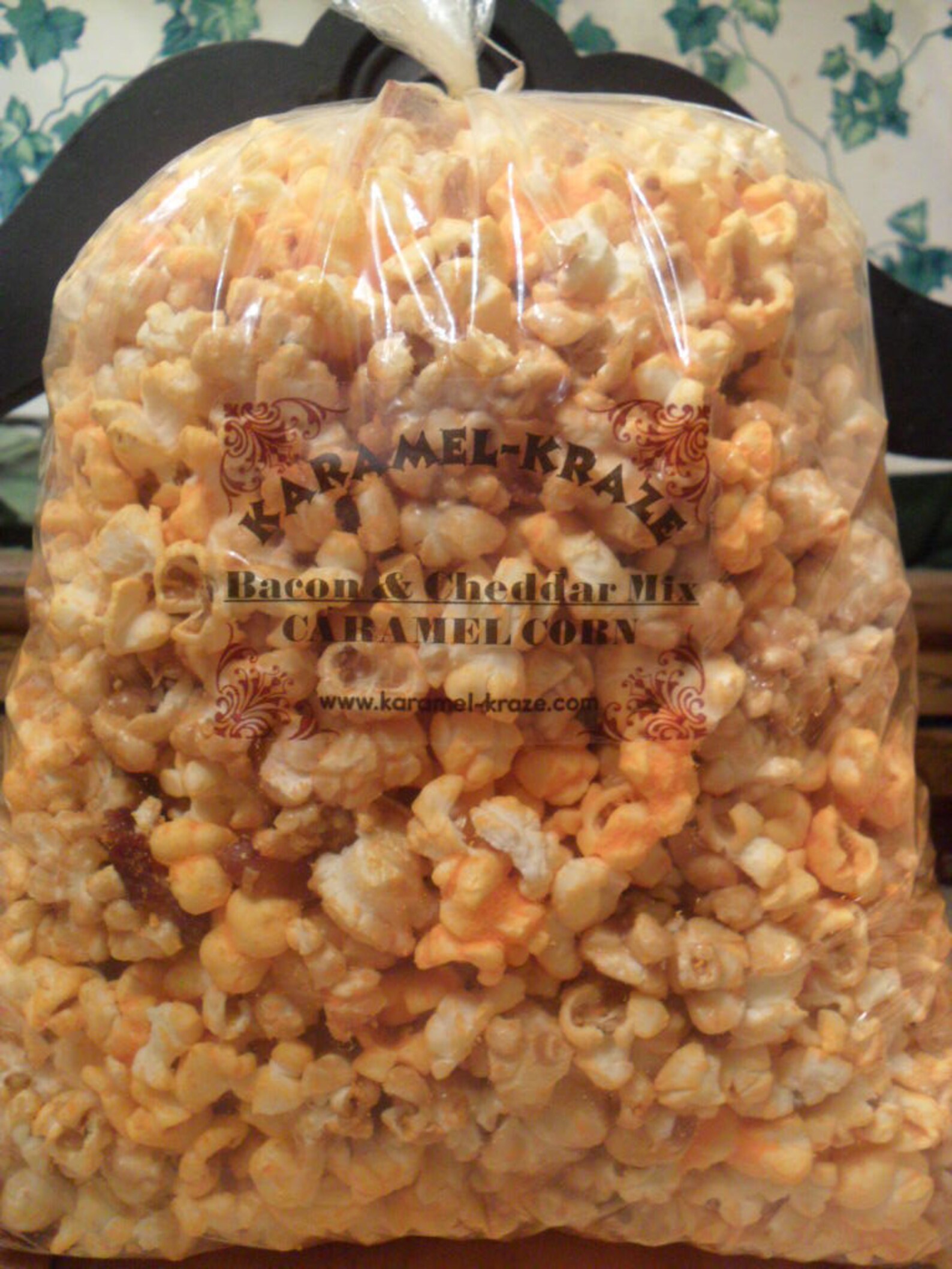 BACON CARAMEL & CHEDDAR Cheese Popcorn Mix 1 lb Etsy