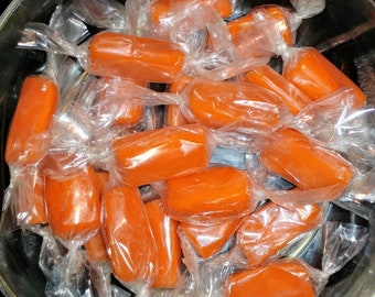 ORANGE CARAMELS Homemade Caramel Candy!!!
