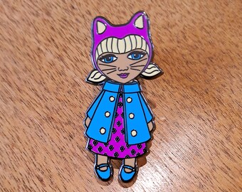 Cat Gurrl CATARINA: Enamel Pin