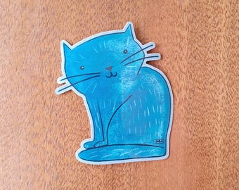 Sticker | Russian Blue Cat