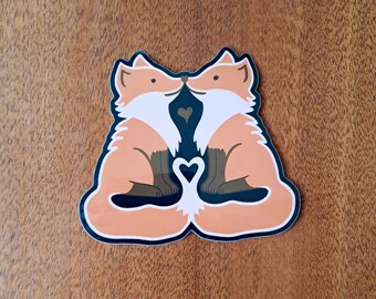 Sticker | Foxes in Love