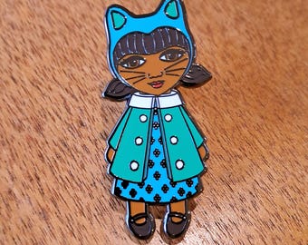 Cat Gurrl IMANI: Enamel Pin