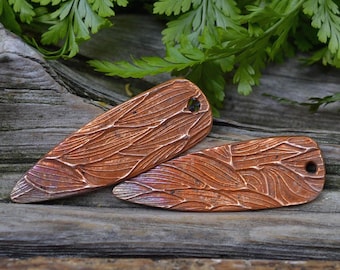 Kelp Forest- Handmade Copper Charms