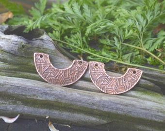 Handmade Copper Egyptian Collar Components