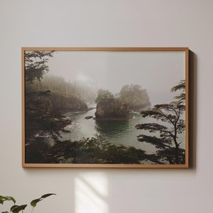 Pacific Northwest Coastal Mood - Pacific Northwest Art, Washington Photography, Pacific Northwest Home Decor, Washington Landscape Print