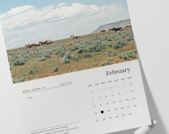 2026 Photo Calendar Template Canva Editable Customizable Personalized Wall Calendar Digital Download 8.5x11 Printable Sunday or Monday Start